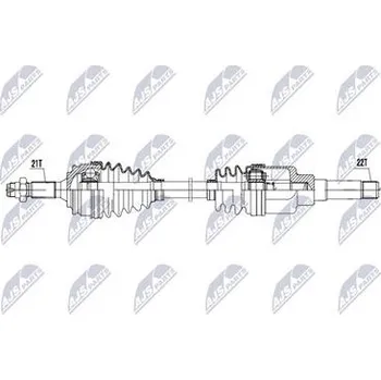 Hnací hřídel - poloosa NTY NPW-CT-170