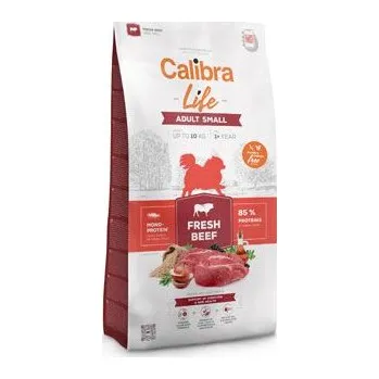 Krmivo pro psa Calibra Life Calibra Dog Life Adult Small Fresh Beef 6kg poškozený obal