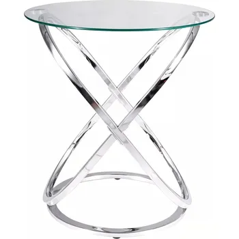 Konferenční stolek Konferenční stolek EOS III čirý/chrom