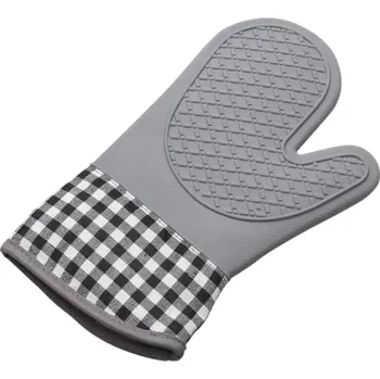 Chňapka Silikonové izolované kuchyňské rukavice 18,5 x 29 x 16,5 cm Tepelně odolné chňapky na vaření pečení grilování ochrana rukou