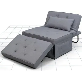 Křeslo Křeslo XC-TDG1, 3v1, až 300 kg, šedé, 91 x 69 x 35 cm - B FLEXISPOT