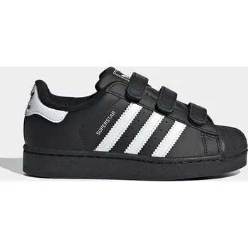 Chlapecká obuv Dětské tenisky adidas Originals SUPERSTAR II JI3989 černá 99X, EUR 34