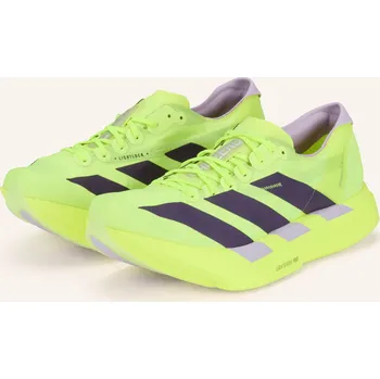 Pánská běžecká obuv Adidas Pánské Běžecké Boty Adizero Adios Pro 4, neonově žlutá...