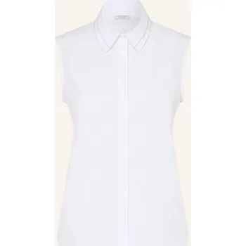 Dámská halenka Peserico Dámská Blůza S Ozdobnými Kamínky, bílá, 34