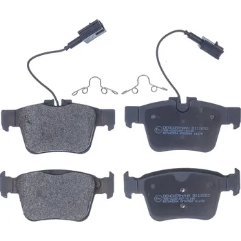 Brzdová destička Sada brzdových destiček, vždy 4 kusy v sadě DENCKERMANN B111652