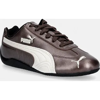 Dámská obuv Kožené tenisky Puma Speedcat, 37.5, hnědá, 89X