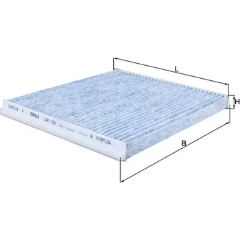 Filtr do auta Filtr vzduchu v interiéru MAHLE ORIGINAL LAK 109