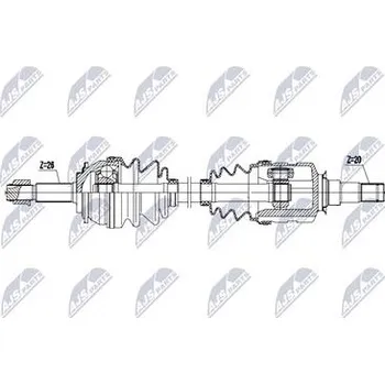Hnací hřídel - poloosa NTY NPW-TY-225