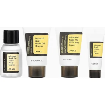 Kosmetická sada COSRX – All About Snail Kit – Regenerační sada s hlemýždím mucinem
