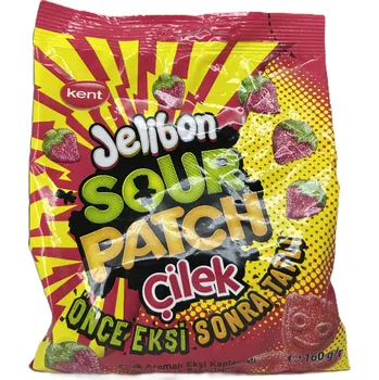 Bonbon Kent Sour Patch Cilek-Jahoda 160g [TUR]