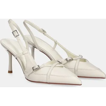 Dámské lodičky Kožené lodičky Answear.LAB LT24070P.1 bílá 00X, EUR 40