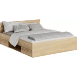 Postel MICHIGAN NEW 160x200 dub sonoma - SLEVA 3% s kodem radost25