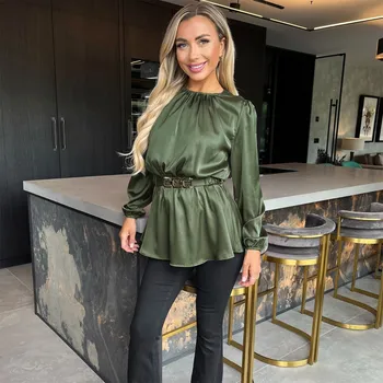 Dámské tričko Tričko AX Paris Olive 1197503 10 (S)