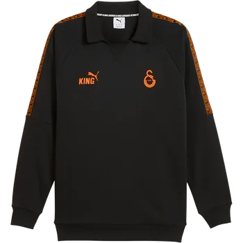 Pánská móda Triko s dlouhým rukávem Puma Galatasaray SK KING Drill Top 782936-05 Velikost S