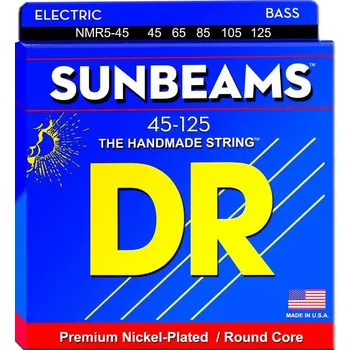 Struna pro kytaru a smyčcový nástroj DR Strings Sunbeams NMR5-45