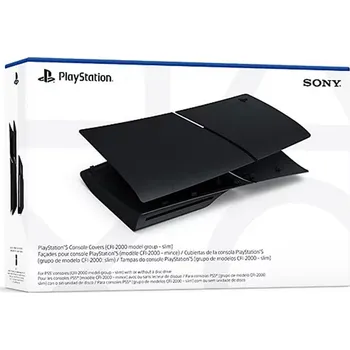 Obal na herní konzoli Sony PlayStation 5 Slim kryt na diskovou verzi Midnight Black Černá