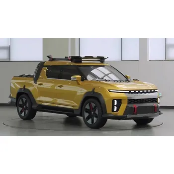 Nosič kol Příčníky Thule Evo KGM Musso EV 2025- s pevnými body