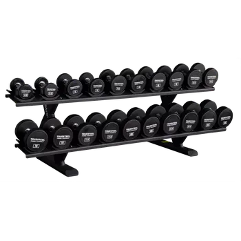 TRUESTEEL Polyuretanové jednoruční činky: jednotlivé i sady 5 kg (design sady 2,5 - 50 kg)