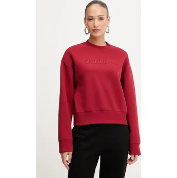 Dámská mikina Mikina Patrizia Pepe 8M1708.J305 červená 33X, vel. 40