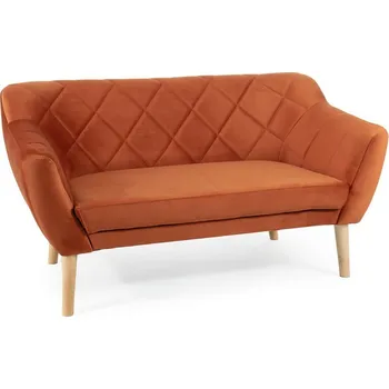 Pohovka Signal Pohovka KARO 2 VELVET | buk Barva: Skořicová / Bluvel 4215