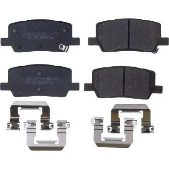 Brzdová destička Sada brzdových destiček, vždy 4 kusy v sadě DENCKERMANN B111917