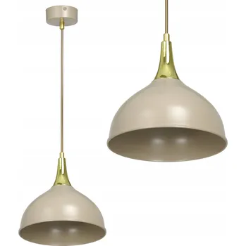 ZÁVĚSNÉ STROPNÍ SVÍTIDLO KOVOVÉ 1-BODOVÉ E27 LOFT KAŠMÍR ZLATÁ NAD OSTROV, ČESKÁ VÝROBA