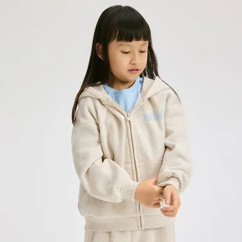 Dívčí mikina Reserved - Mikina s nápisem na zádech - béžová - 877HV-08M - 877HV-08M-U15