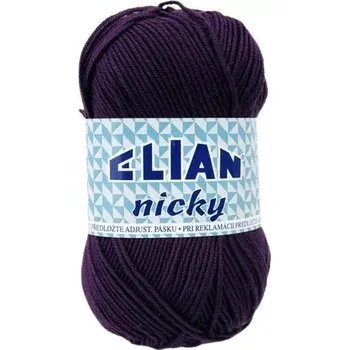 VSV Pletací příze Elian Nicky 1088 - fialová