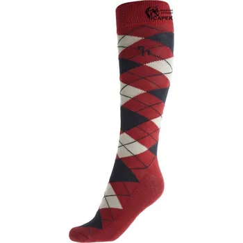 Jezdecké rukavice Podkolenky Horze -ALANA WINTER- - Vínová - 36-38