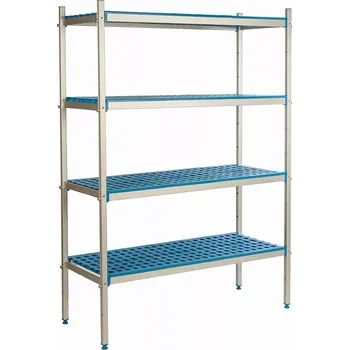 Knihovna Volně stojící knihovna se 4 policemi a hloubkou 40 cm 2PD-44+4P-114