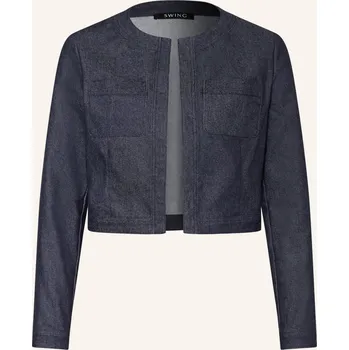 Dámský blejzr Swing Dámská Džínová Bunda, 300 navy, 34