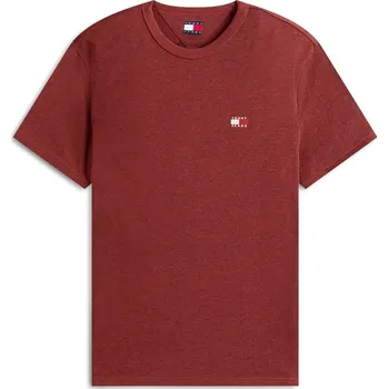 Pánské tričko Tričko Tommy Jeans Terracotta Hthr 1209419 XL