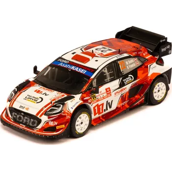 autíčko Ford Puma Rally1 - Rallye Polen 2024 #22 Sesks - Francis 1:43 IXO