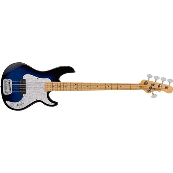 Elektrická kytara G&amp;L USA Fullerton Deluxe Kiloton 5 - Blueburst