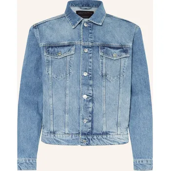Pánské džíny Allsaints Pánská Džínová Bunda Inveroy, 449 washed indigo, 48