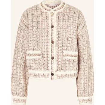 Liu Jo Dámská Boucléová Bunda, krémová / světle hnědá /...