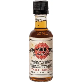 Sprchový gel 18.21 Man Made Wash Sweet Tobacco sprchový gel 3v1 50 ml + Prodloužená možnost vrácení zboží do 30 dnů.