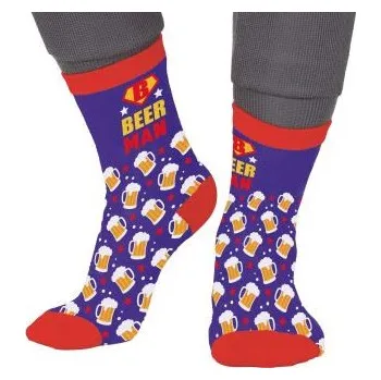 Pánské ponožky Veselé pánské ponožky - BEERMAN - vel. 42 - 48