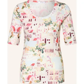 Efixelle Dámské Tričko, režná / světle červená / tmavě modrá, 46