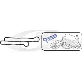 Chladič motoru Těsnění chladiče oleje 3RG 76301