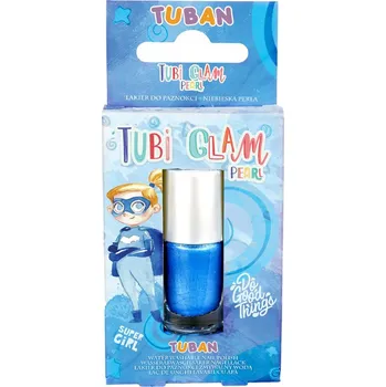 Lak na nehty Tubi Glam Dětský lak na nehty Modrá perleť 5 m