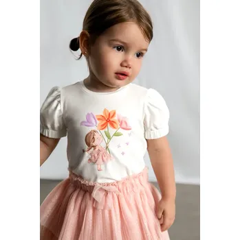 Dětské tričko Mayoral 1078.4B.Baby.PPY2 bílá 00X, vel. 68