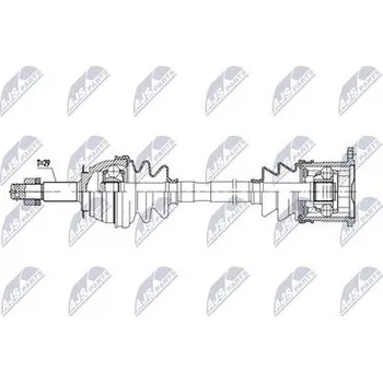 Hnací hřídel - poloosa NTY NPW-NS-220