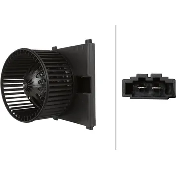 Ventilátor topení a klimatizace vnitřní ventilátor HELLA 8EW 366 400-841