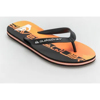 Pánské žabky Quiksilver Molokai Art 25 (fiery coral wordblock) 46, barevná