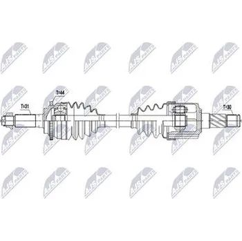 Hnací hřídel - poloosa NTY NPW-MZ-133