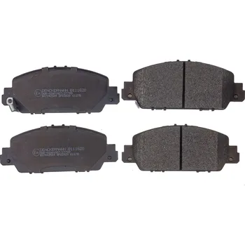 Brzdová destička Sada brzdových destiček, vždy 4 kusy v sadě DENCKERMANN B111620