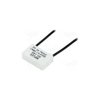 Olejový filtr Filtr RC 275VAC 150kΩ Montáž THT Rozm.těl 26,5x8,5x16,5mm