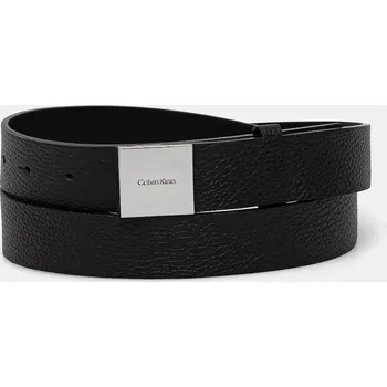Opasek Kožený pásek Calvin Klein K60K612867 černá 99X, vel. 100
