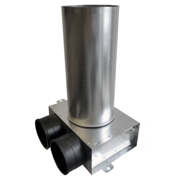 Vzduchotechnické potrubí Distribuční KLO box 2×75/125 – samotesnicí